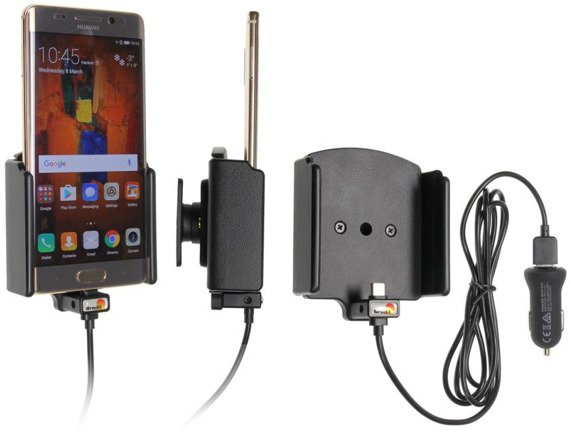Uchwyt do Huawei Mate 9 Pro Pro z wbudowanym kablem USB oraz ładowarką samochodową