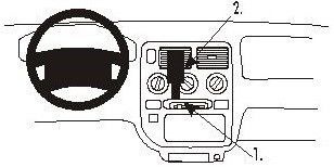 ProClip do Honda Logo 99-07