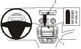 ProClip do Citroen Pluriel 06-09