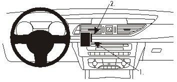 ProClip do Audi A6 11-18