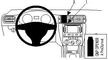 ProClip do Volkswagen Jetta 11-18