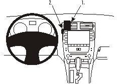 ProClip do Lexus Seria IS 06-08