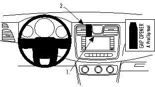 ProClip do Lancia Flavia 12-14