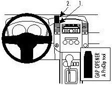 ProClip do Nissan Navara 11-15