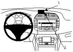 ProClip do Fiat Bravo 08-14