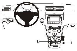 ProClip do Volkswagen Passat CC 05-17