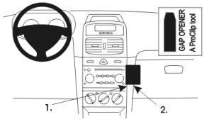 ProClip do Renault Clio Storia 06-09