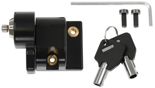 ModTek™ Key Lock - moduł zabezpieczający na kluczyk do obudów zarówno z Hub jak i bez nich. 