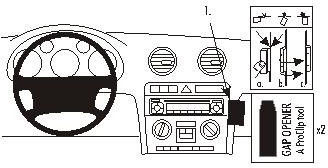 ProClip do Audi A3 03-06