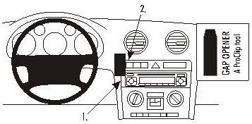 ProClip do Audi A3 03-06