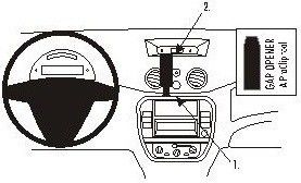 ProClip do Citroen C2 06-09