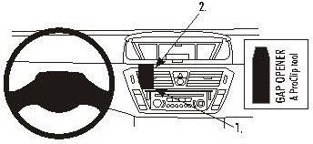 ProClip do Citroen C4 Picasso 07-13