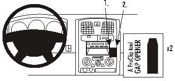 ProClip do Isuzu D-Max 04-07