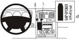 ProClip do Isuzu D-Max 04-07