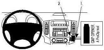 ProClip do Mitsubishi Pajero 07-19