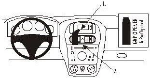 ProClip do Opel Corsa 01-06