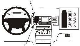 ProClip do Toyota Corolla 02-07