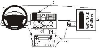 ProClip do Volvo S40 01-03