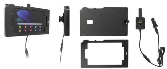 Brodit ochronna obudowa z adapterem Molex do profesjonalnego montażu do Samsung Galaxy Tab Active 3, SM-T570/SM-T575 z systemem adaptacyjnym Active MultiMoveClip 