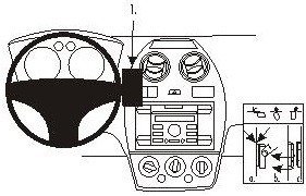 ProClip do Ford Fiesta 06-08