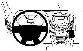 ProClip do Ford Focus 11-14