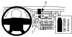 ProClip do Ford Seria-F 250 / 350 / 450 / 550 / 650 / 750 08-10