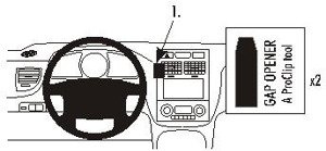 ProClip do Kia Sportage 05-10