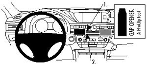 ProClip do Lexus Seria ES 06-12