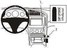 ProClip do Saab 9-5 06-10