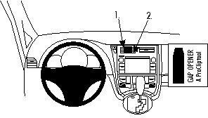 ProClip do Toyota Verso S 11-16