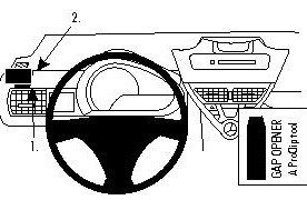 ProClip do Toyota iQ 09-19