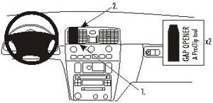 ProClip do Volvo S40 01-03