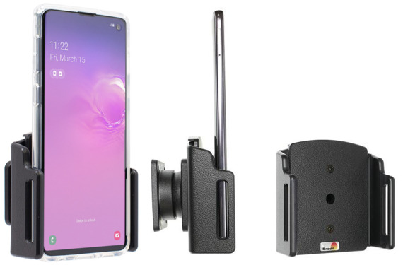 Uchwyt uniwersalny regulowany do Huawei P30 Lite bez futerału oraz w futerale lub etui o wymiarach: 70-83 mm (szer.), 2-10 mm (grubość)